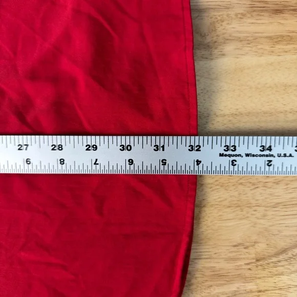 Poncho Men's XL Red Short Sleeve Western Snap Performance Vented Slim Fit Shirt